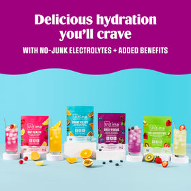 Vue d'un stickpack Ultima Replenisher Kiwi Strawberry ouvert