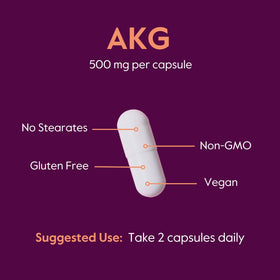 Vue de côté de BESTVITE AKG 240 capsules