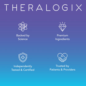 Vue de côté de l'emballage du kit Ovasitol Theralogix