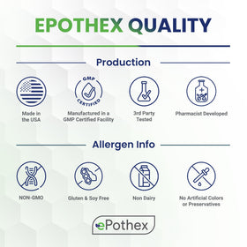 Vue de côté de la boîte EPOTHEX Bioidentical T2