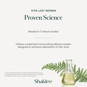 Vue de côté de la boîte Shaklee Vita-Lea®