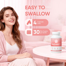 Vue de côté de la boîte WXDOAU Complément Alimentaire Probiotique Femme