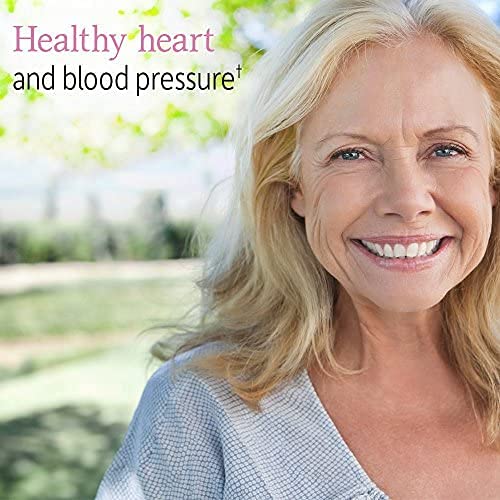 Vue de côté de la bouteille de Garden of Life Multivitamine Femme 50+