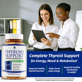 Vue de côté des capsules 1 Body Soutien Thyroïdien