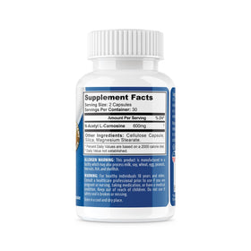 Vue de côté des capsules NeuropAWAY N-Acetyl-L-Carnosine
