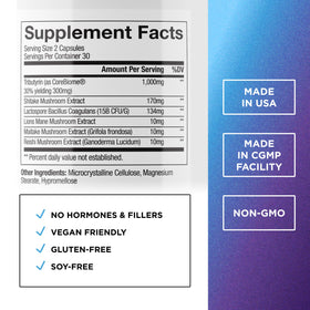 Vue de côté des capsules Total Gut Complex de DR. EMIL NUTRITION