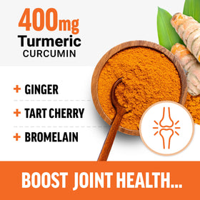 Vue de côté du complément alimentaire Better Turmeric 600mg