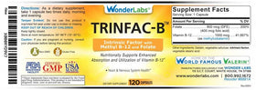 Vue de côté du flacon d'Intrinsic Factor 1000mcg