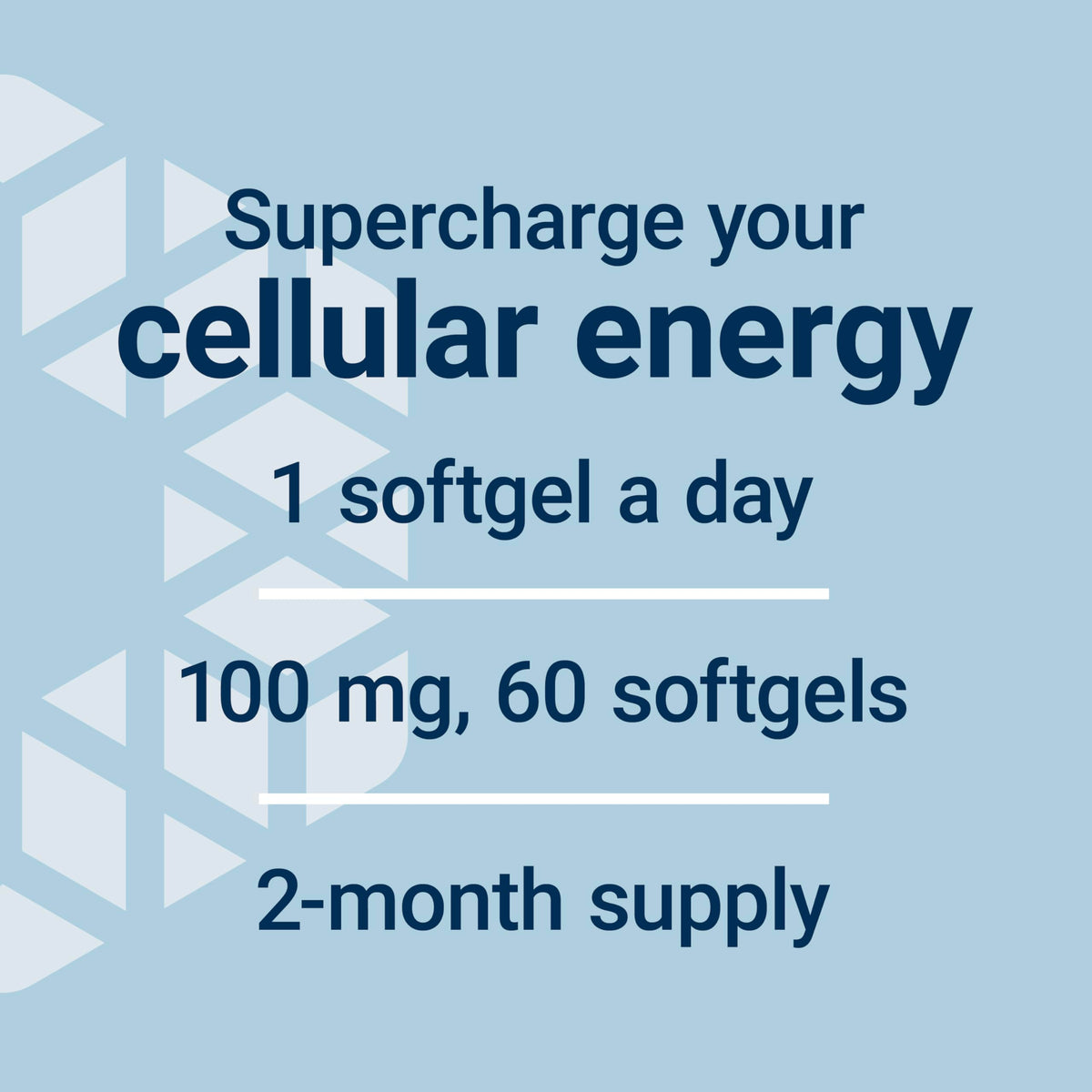 Vue de côté du flacon de Life Extension Super Ubiquinol CoQ10
