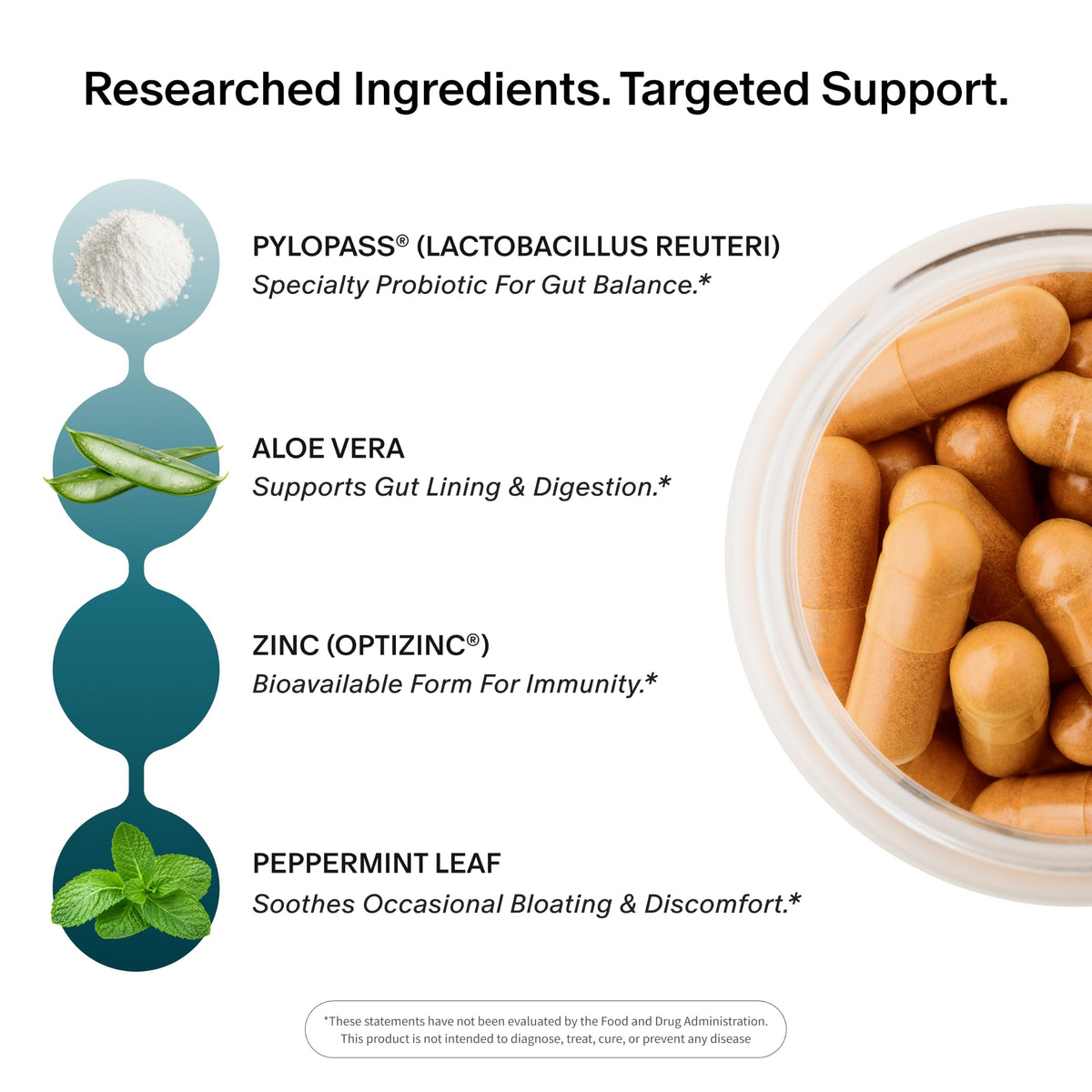 Vue de côté du flacon de Lipase Snap Supplements