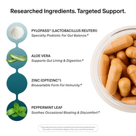 Vue de côté du flacon de Lipase Snap Supplements