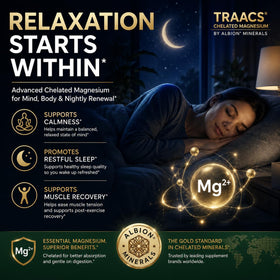 Vue de côté du flacon de magnésium glycinate 500MG d'I LOVE HEALTH
