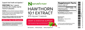 Vue de côté du flacon de Nature's Push Extrait de Baies de Glou Glou 675mg Capsules