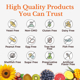 Vue de côté du flacon de Vitalitown Vitamine ADK