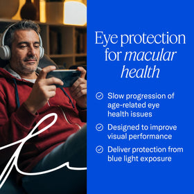 Vue de dessus de l'emballage EyePromise Santé Maculaire