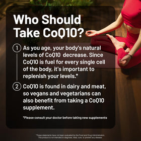 Vue de dessus de NatureWise CoQ10 200mg gélules