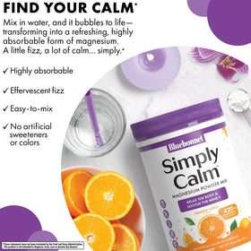 Vue de dos de BlueBonnet Simply Calm Poudre 549g