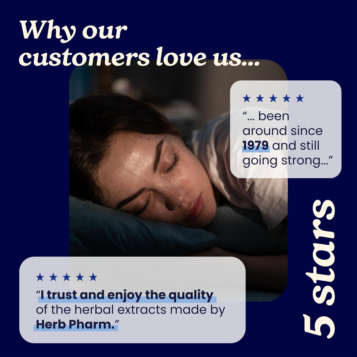Vue de dos du flacon de capsules Sommeil Apaisant Herb Pharm