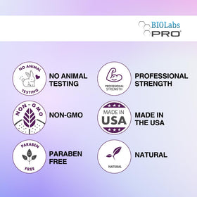 Vue de dos du flacon de Vitex Chasteberry BIOLABS PRO