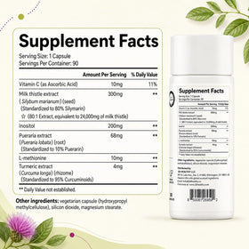 Vue de face des capsules Uvola Natural Chardon-Marie