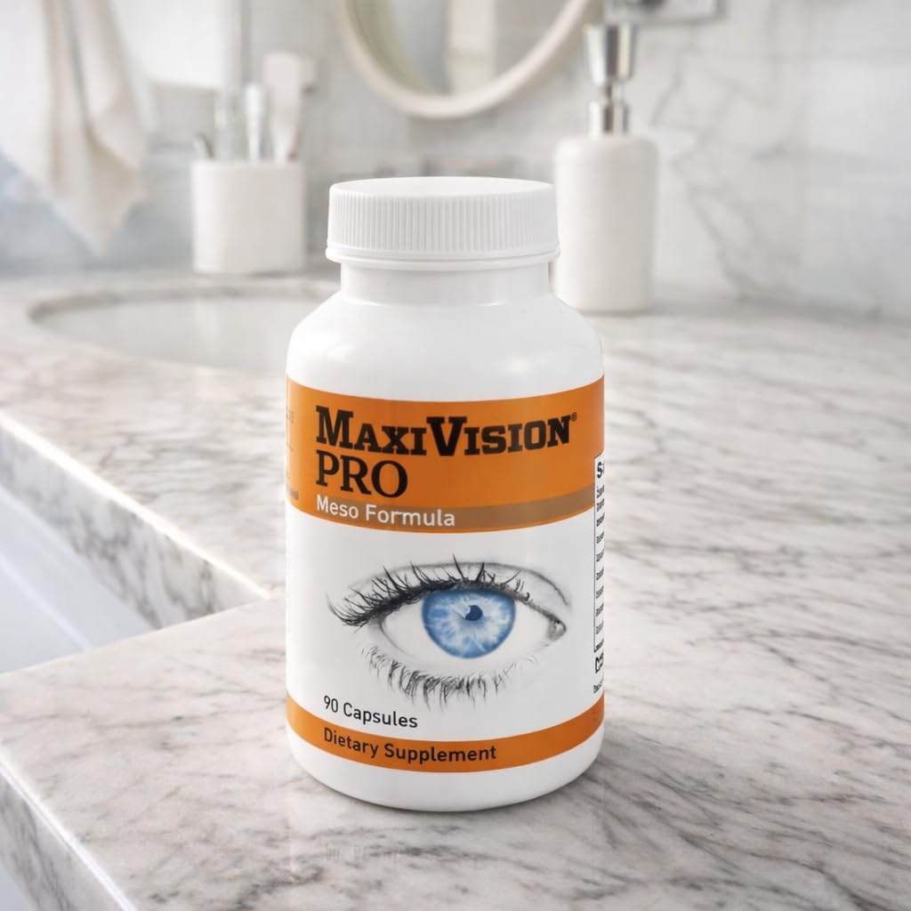 Vue de face du flacon de MaxiVision PRO Meso Formula