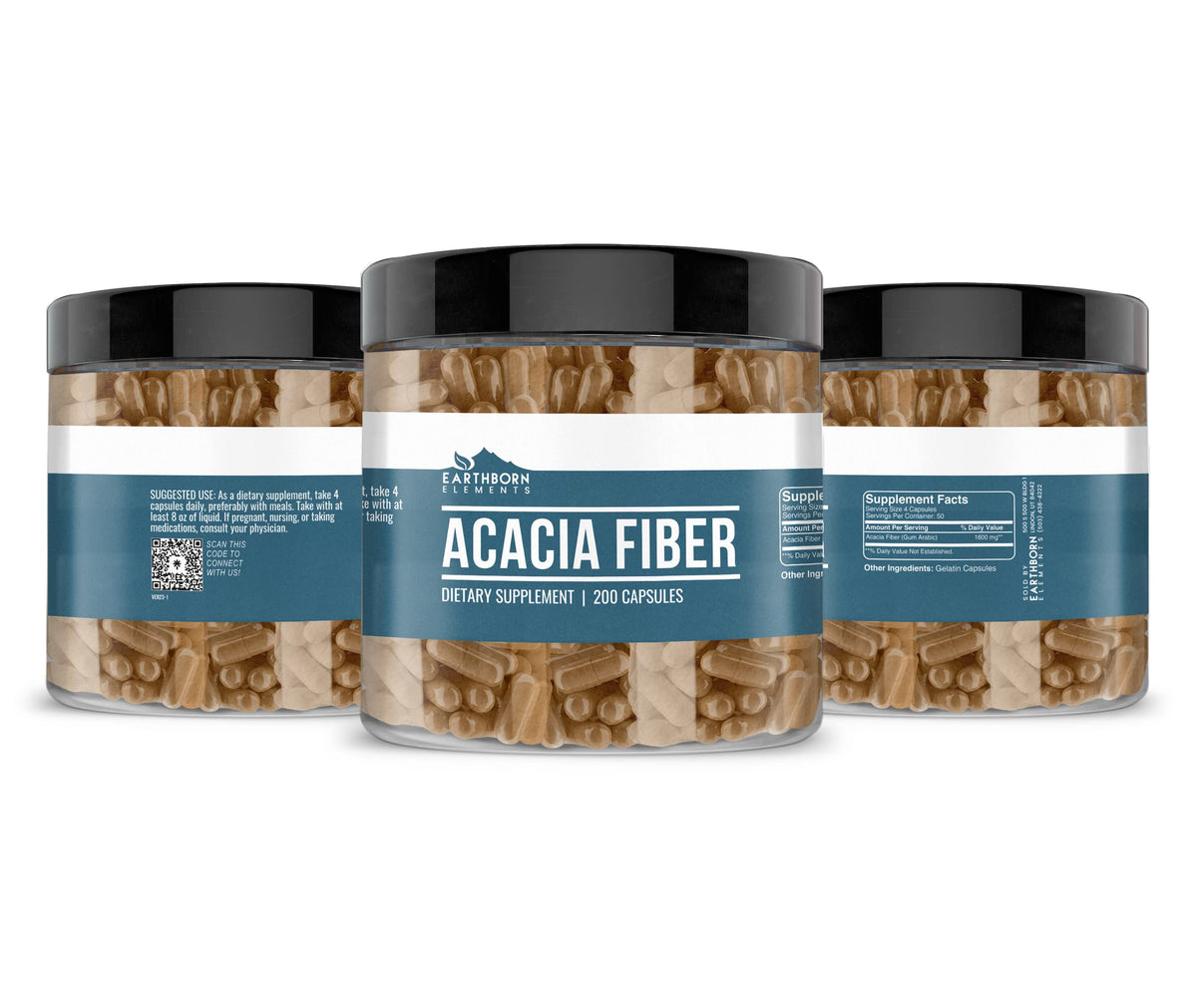 Vue de l'arbre d'Acacia, origine des fibres