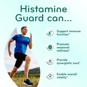 Vue de l'arrière du flacon Clear Formulas Histamine Guard