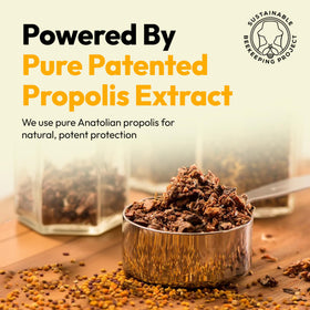 Vue de l'emballage de BEE & YOU Propolis 12 flacons