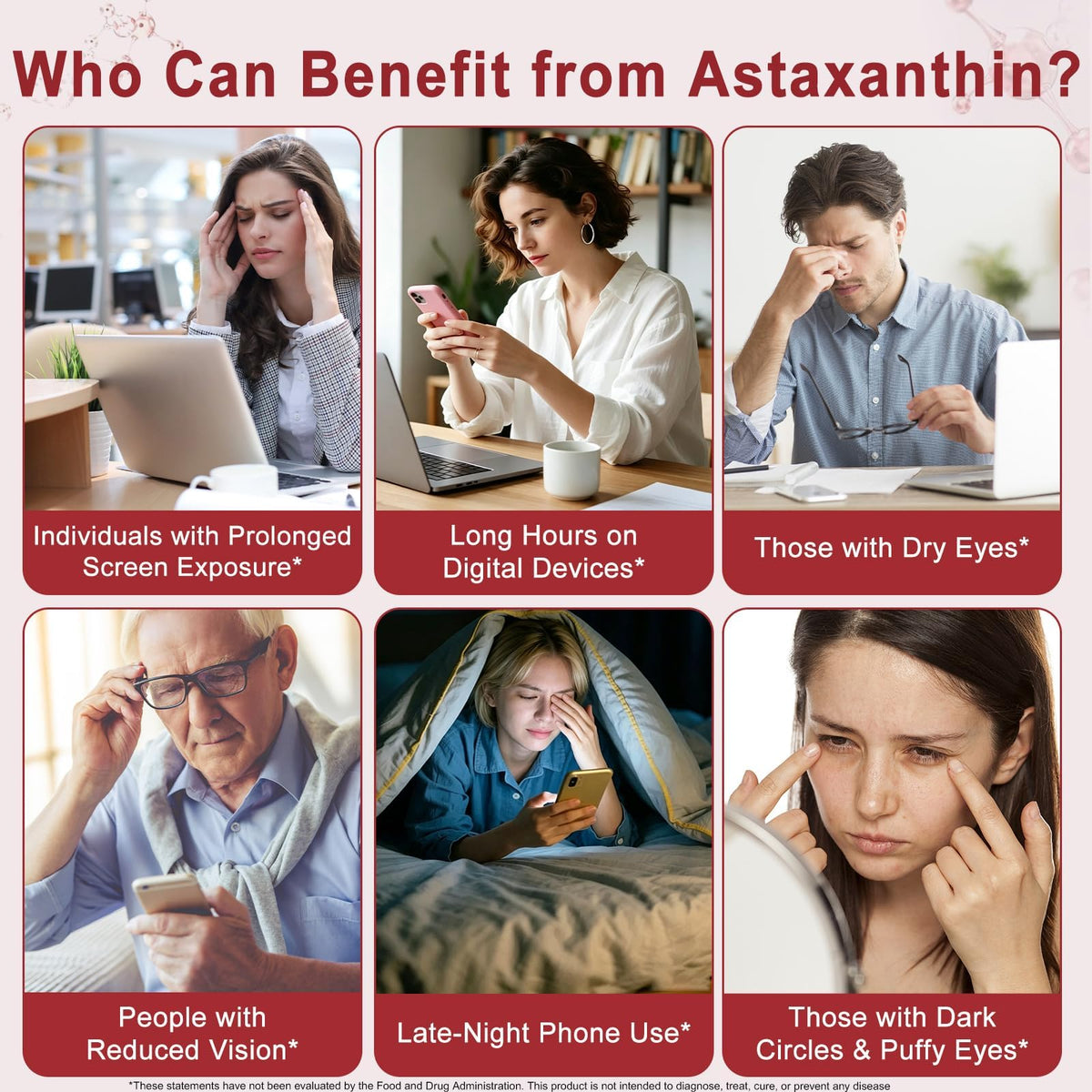 Vue de l'emballage de FANSHI Astaxanthine 24mg