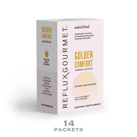 Vue de l'emballage de REFLUX GOURMET Golden Comfort avec sachets