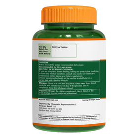 Vue de l'emballage de spiruline bio PURE NUTRITION