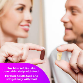 Vue de l'emballage du pack de multivitamines ONE A DAY