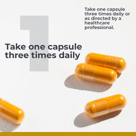 Vue de l'étiquette des Capsules de Curcuma 500 mg