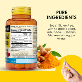 Vue de l'étiquette MASON NATURAL Magnésium et Vitamine D3