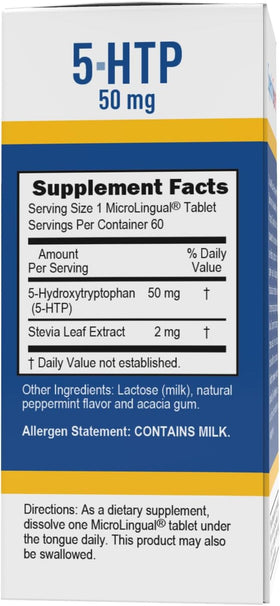 Vue de la boîte de 5-HTP 50 mg de quality Source