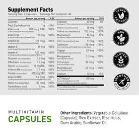 Vue de la boîte de Kaged Multivitamin de côté