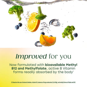 Vue de la boîte de MegaFood Multivitamine One Daily ouverte