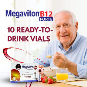 Vue de la boîte de Megaviton B12 Extra Forte