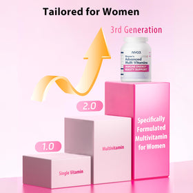 Vue de la boîte de NYO3 Multivitamine Femme