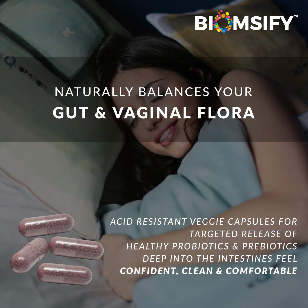 Vue de la capsule de Biom Probiotics Compléments Alimentaires Féminins