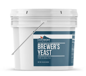 Vue de près de la poudre de levure de bière Earthborn Elements