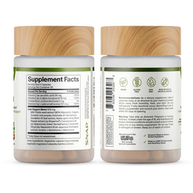 Vue de près des capsules de Snap Supplements Chardon-Marie