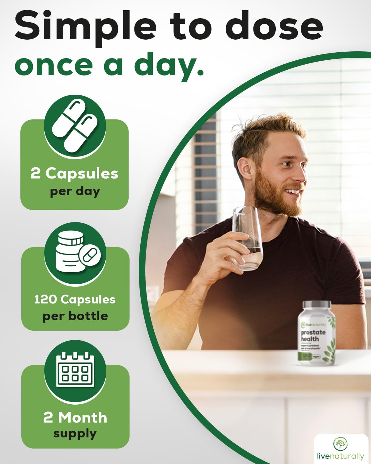 vue de près des capsules vegan livenaturally