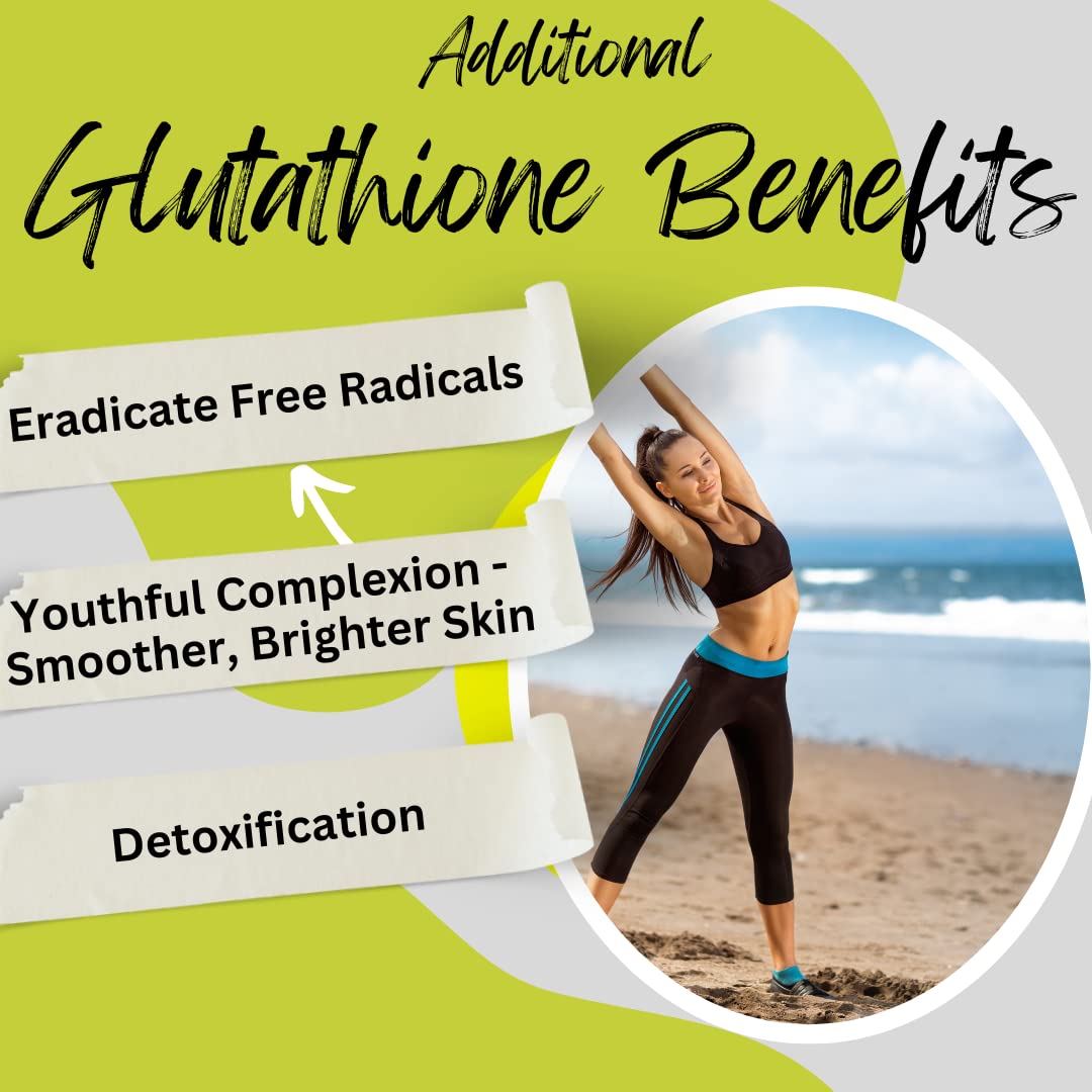 Vue de près des gélules Liposomal Glutathione