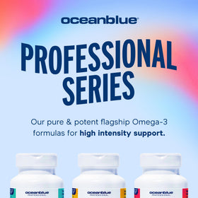 Vue de près des gélules Oceanblue Omega-3 2100