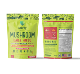 Vue de près des gummies Nutrify avec texture