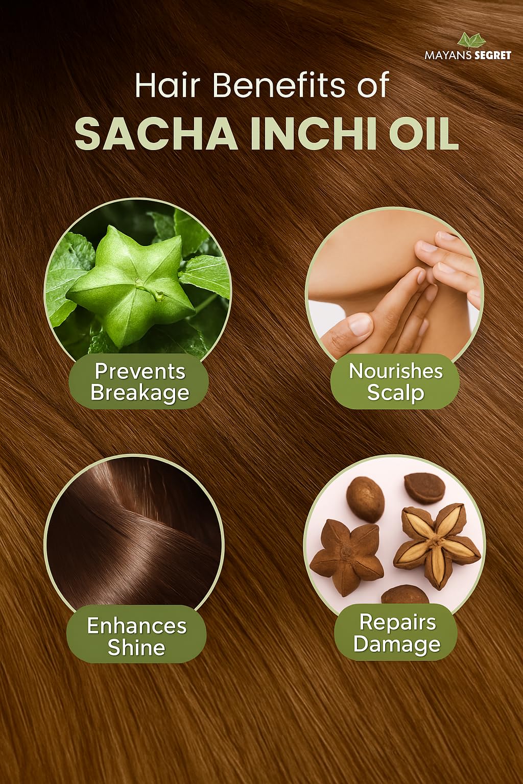 Vue de près du bouchon en verre de l'huile de sacha inchi bio