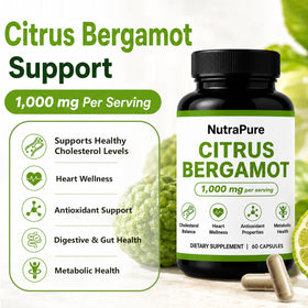 Vue des capsules Halpilt de Bergamote Citronnée, format et taille