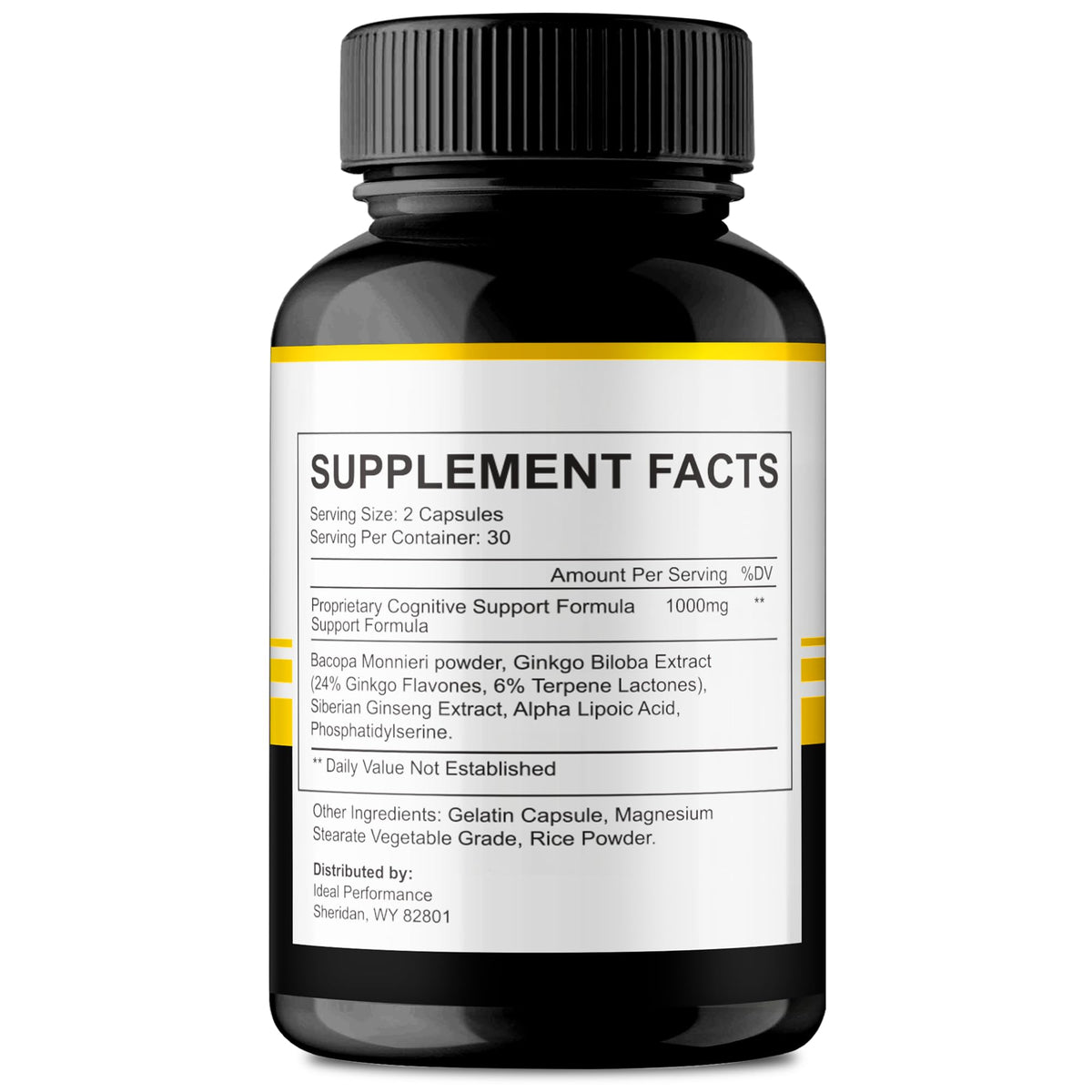 Vue des capsules Mind support d'IDEAL PERFORMANCE