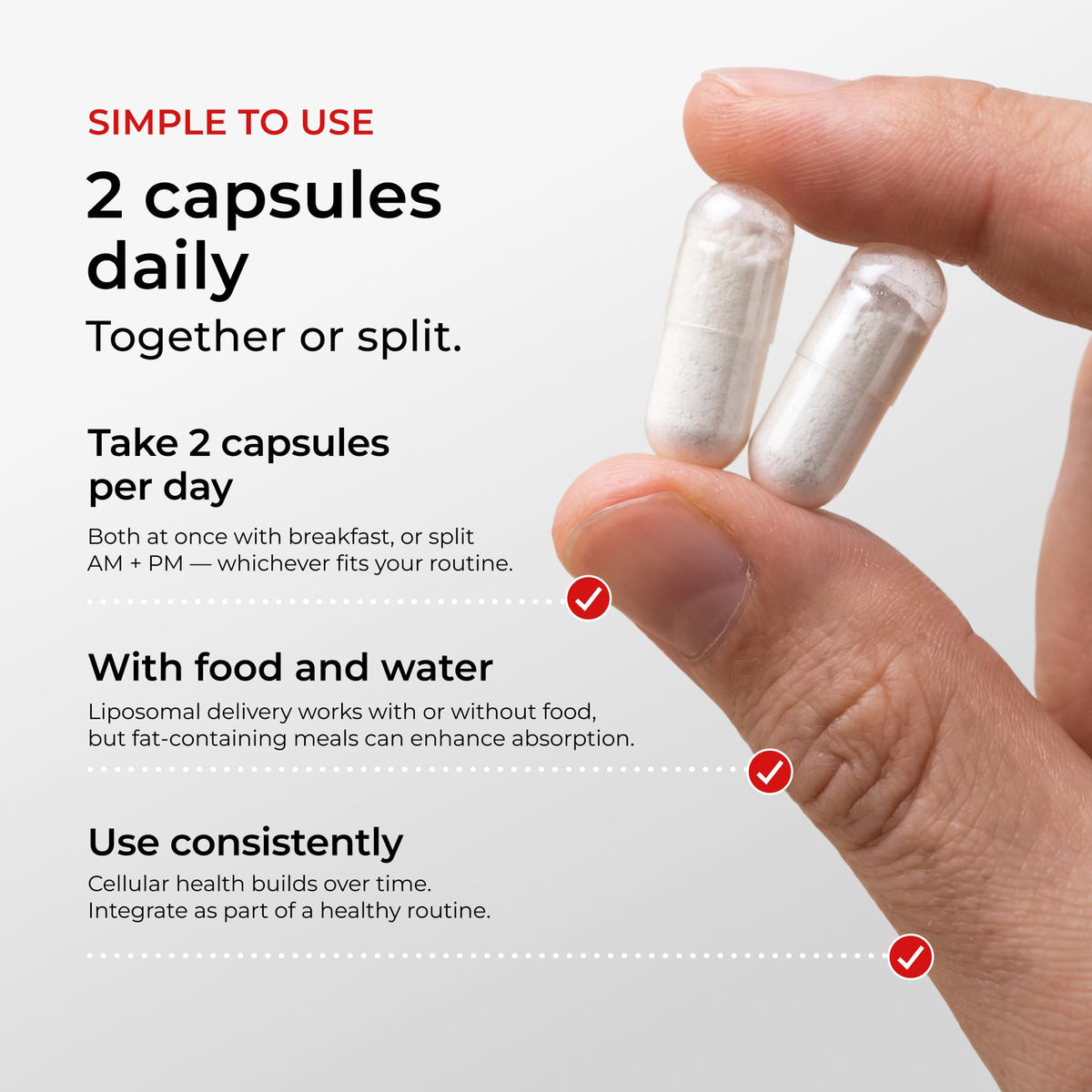 Vue des capsules Neurogan Précurseur d'Urolithine Pro+ sur une table